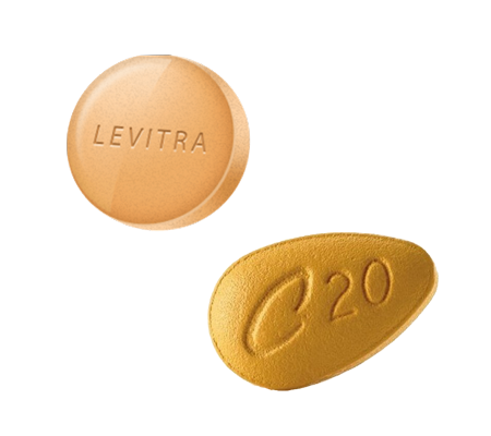 ED Trial Pack: Levitra 20 + Cialis 20 (20 pills)