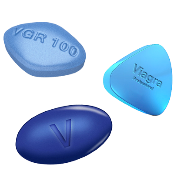 ED Trial Pack: Viagra Prof 100 + Viagra 100 + Viagra Super Act 100 (30 pills)