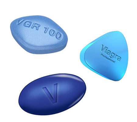 ED Trial Pack: Viagra Prof 100 + Viagra 100 + Viagra Super Act 100 (30 pills)