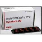 Tamoxifen Citerate 20 mg 180pill prepacked only-abc289